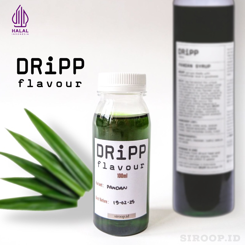 

DRiPP Flavour Syrup Repack Pandan (30ml, 75ml, 100ml)