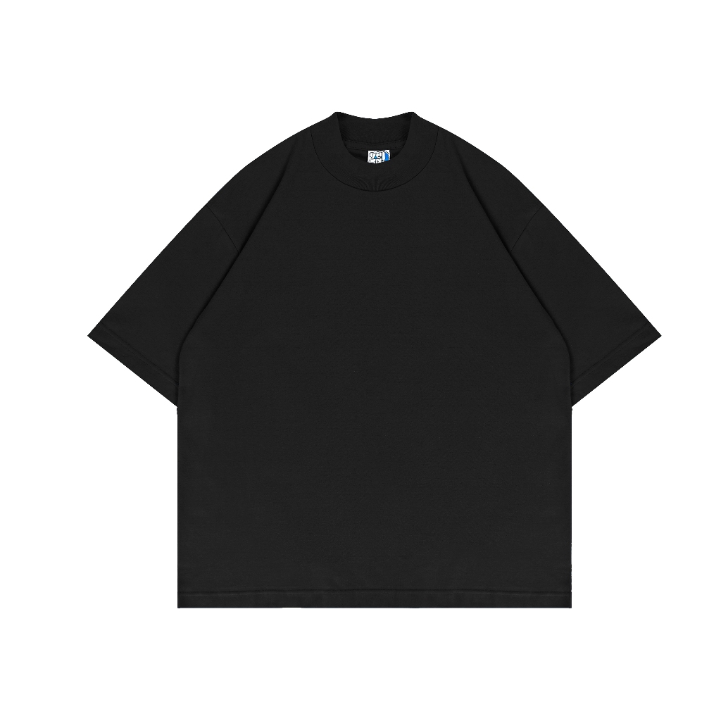YUCK Kaos Polos Oversize Bold Neck Heavyweight 20s - Black