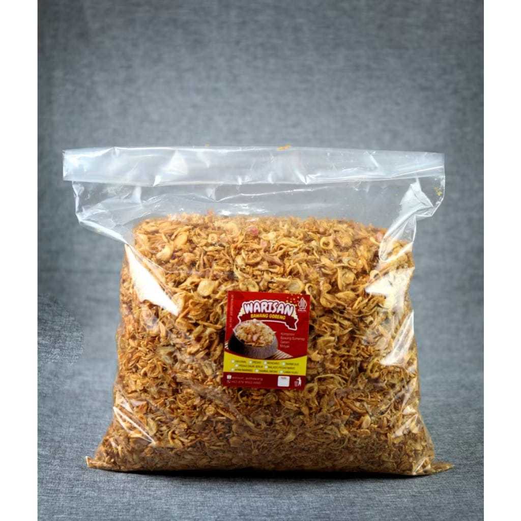 

Bawang Goreng Tanpa Campuran Kemasan 1kg IK3