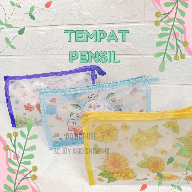 

Tempat Pensil PVC Doff Desain Minimalis dan Modern || Tempat Pensil PVC Doff dengan Banyak Kompartemen Ideal untuk Pelajar