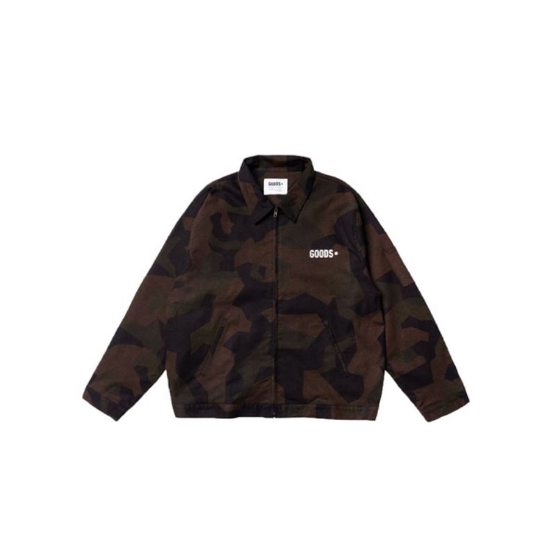 The Goods Dept - Work Jacket Camo Alceo Army