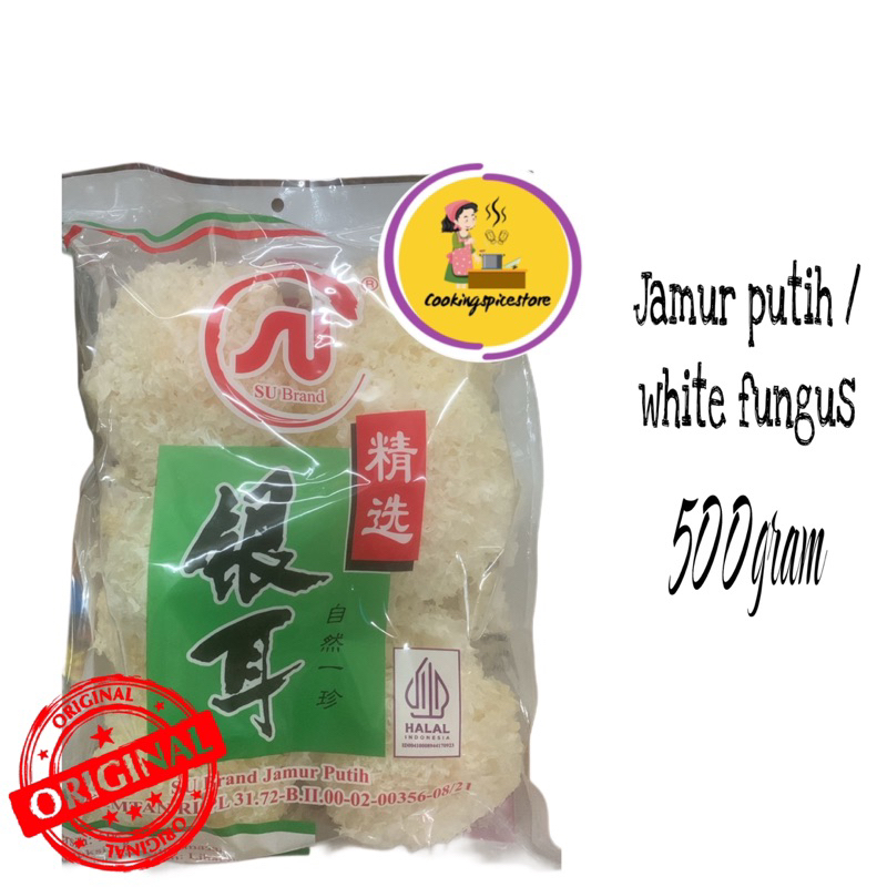 

Jamur Salju (jamur putih / jamur es white fungus) 500gram