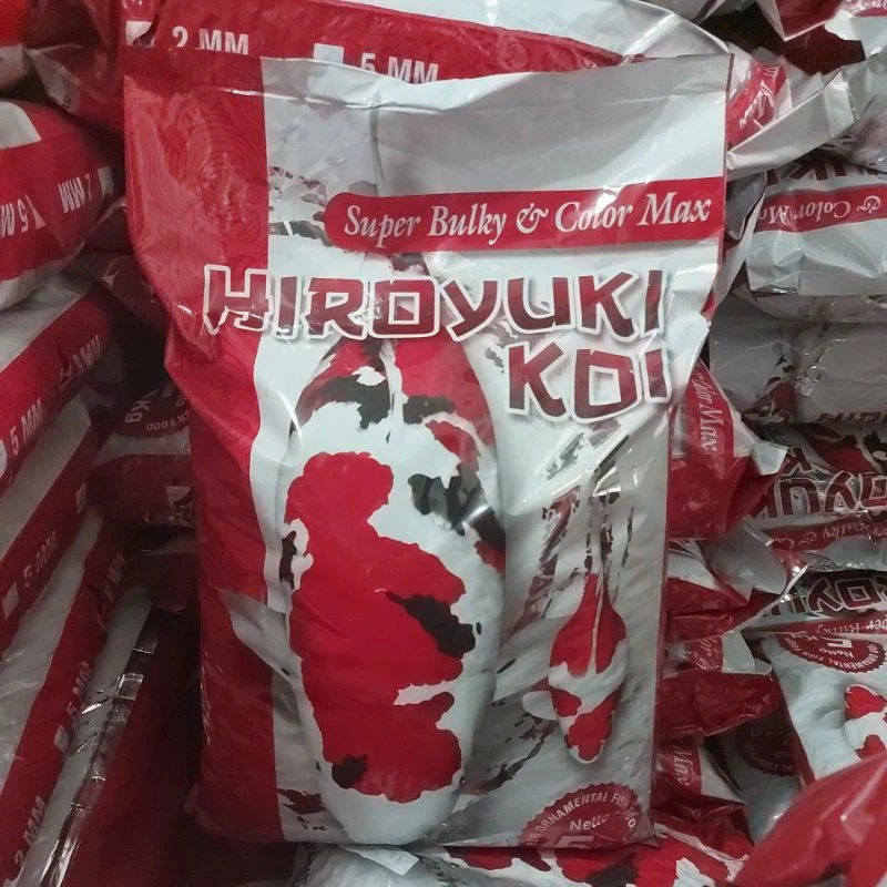 blo Hiroyuki Super Bulky Color Max 5Kg Pakan Pelet Ikan Koi Koki Tamasaba