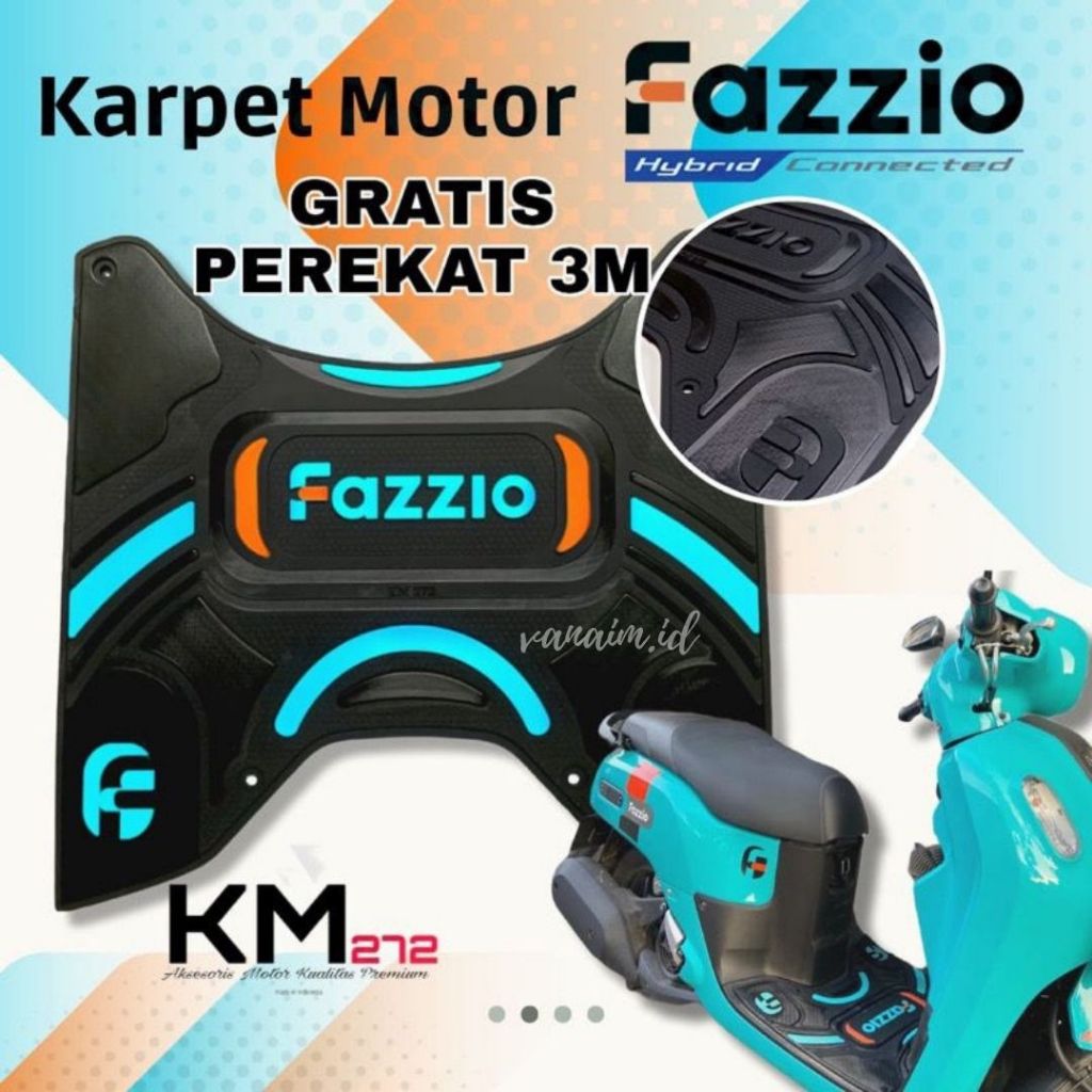 𝐂𝐜𝐏𝐚𝐧𝐏𝐚𝐧 - Aksesoris Motor Fazzio | Karpet Motor Fazzio | Motor Yamaha Fazzio | Alas Motor Fazzio