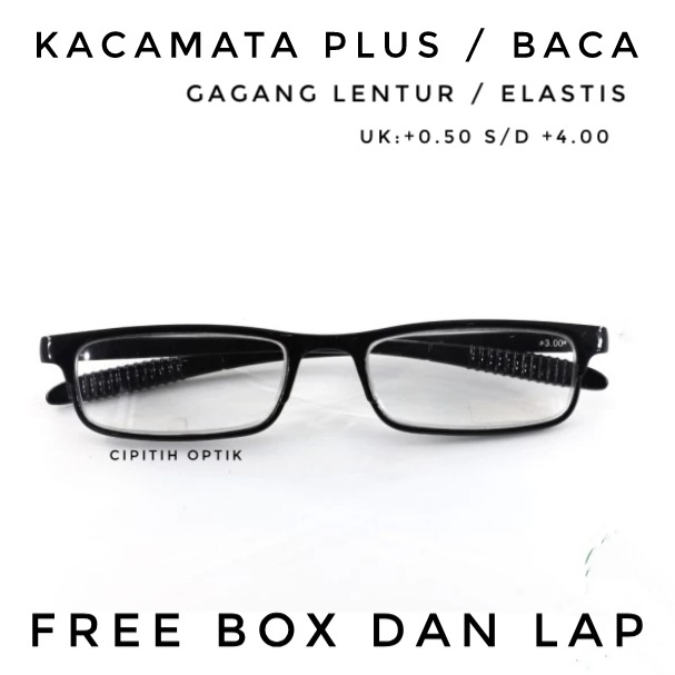 PROMO KACAMATA BACA SUPER FOKUS PRIA DAN WANKITA MODEL TERBARU GAGANG LENTUR / SANGAT ELASTIS TERSED