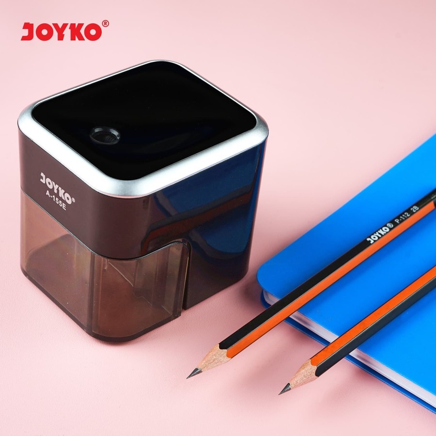 

Serutan Pensil Elektrik Joyko A-155E Original (1 PCS) / Rautan Pensil Electric Sharpener Joyko A-155E Per Pcs
