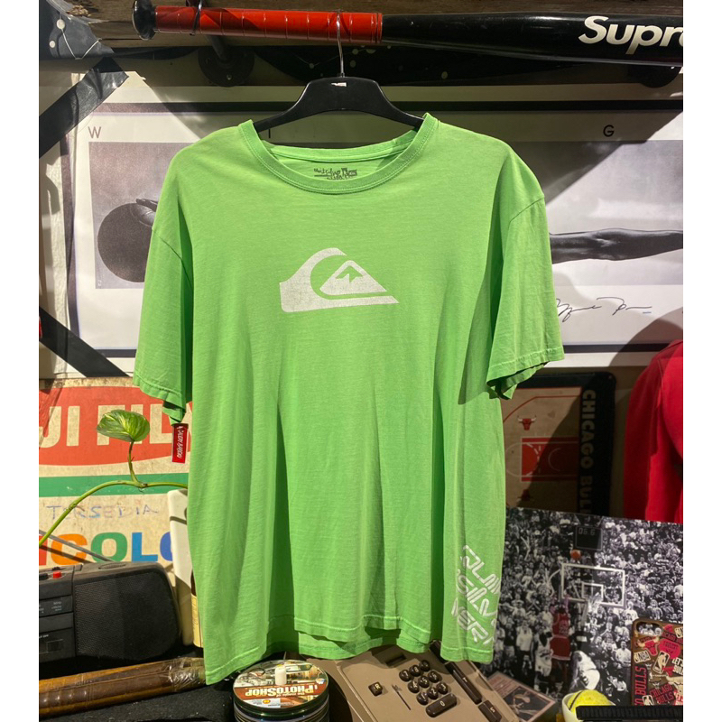 Kaos quiksilver original Center Logo build up second