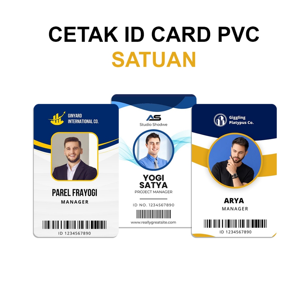 

Cetak Costum ID Card PVC Premium Kartu Member | ID Card Karyawan Cetak Member Card By - Bright