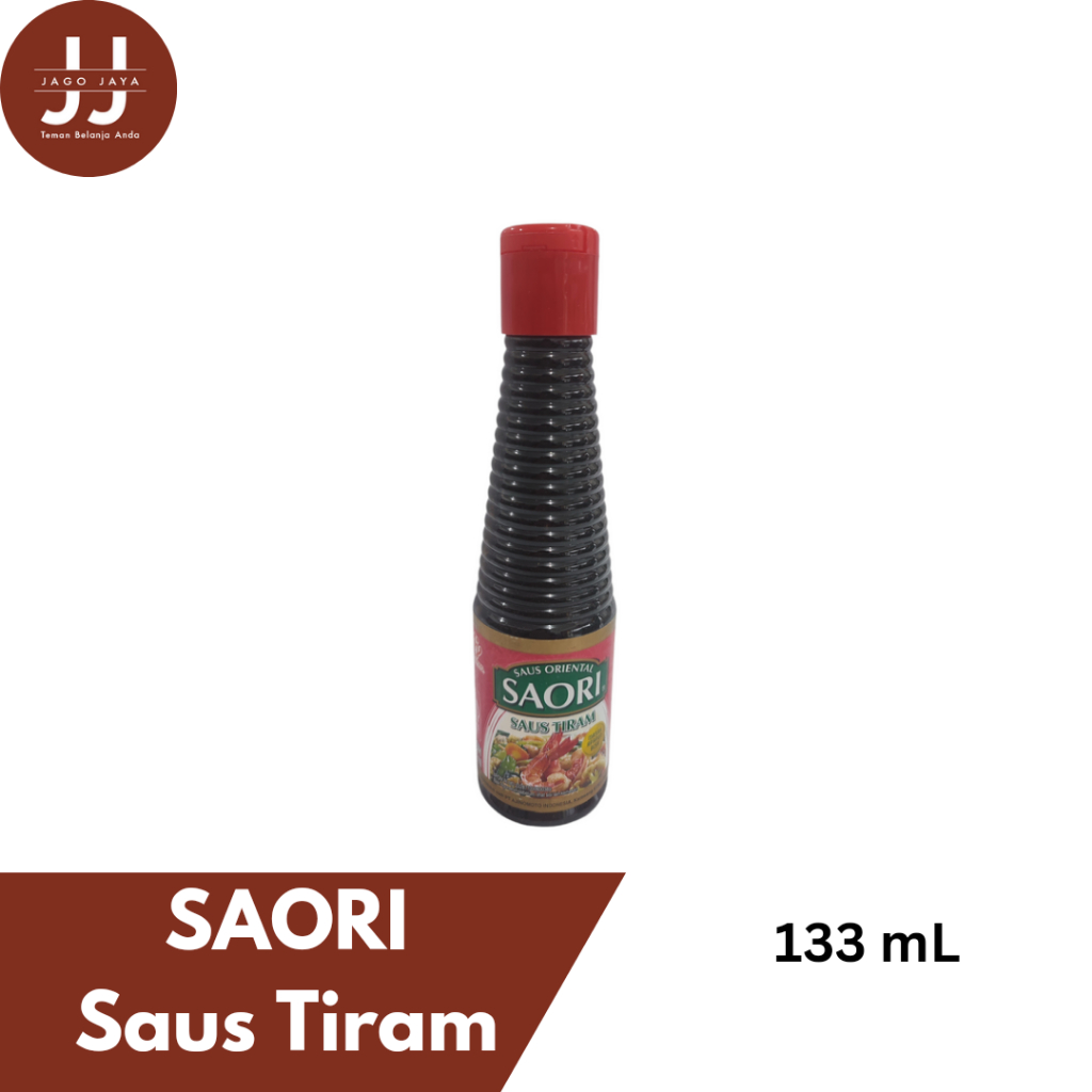 

[Jago Jaya] SAORI SAUS TIRAM 133mL - Saus Tiram Botol Kecil - Saos Tiram - SAORI TIRAM - Saus Tiram Halal