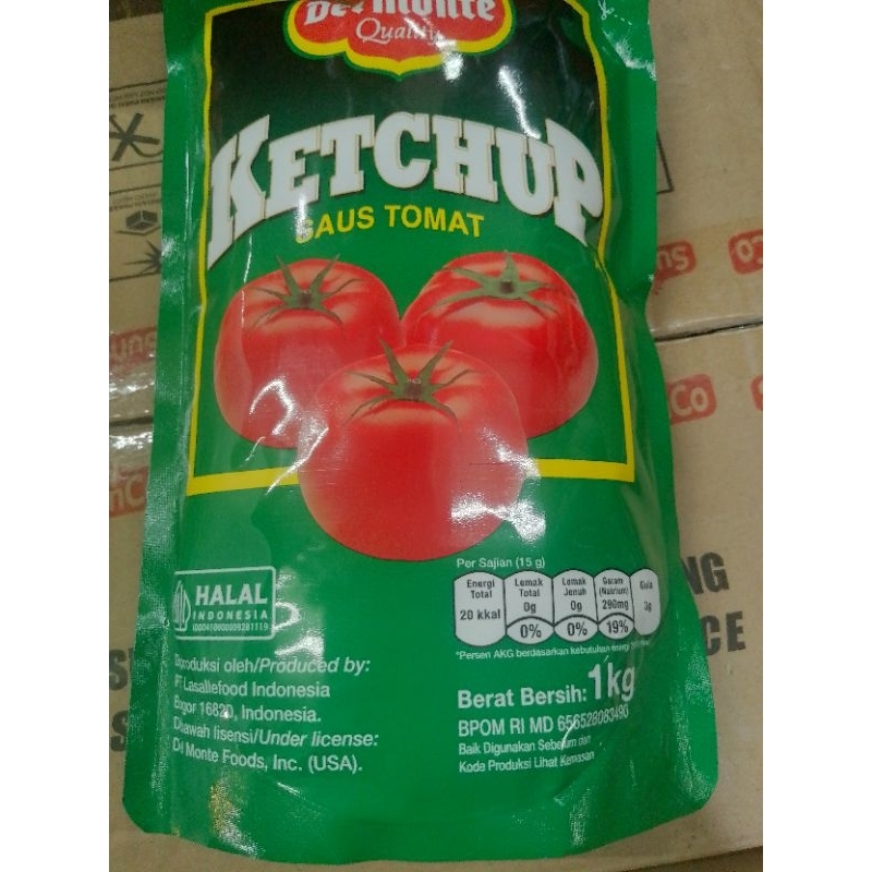 

Saos delmonte tomat bantal1kg