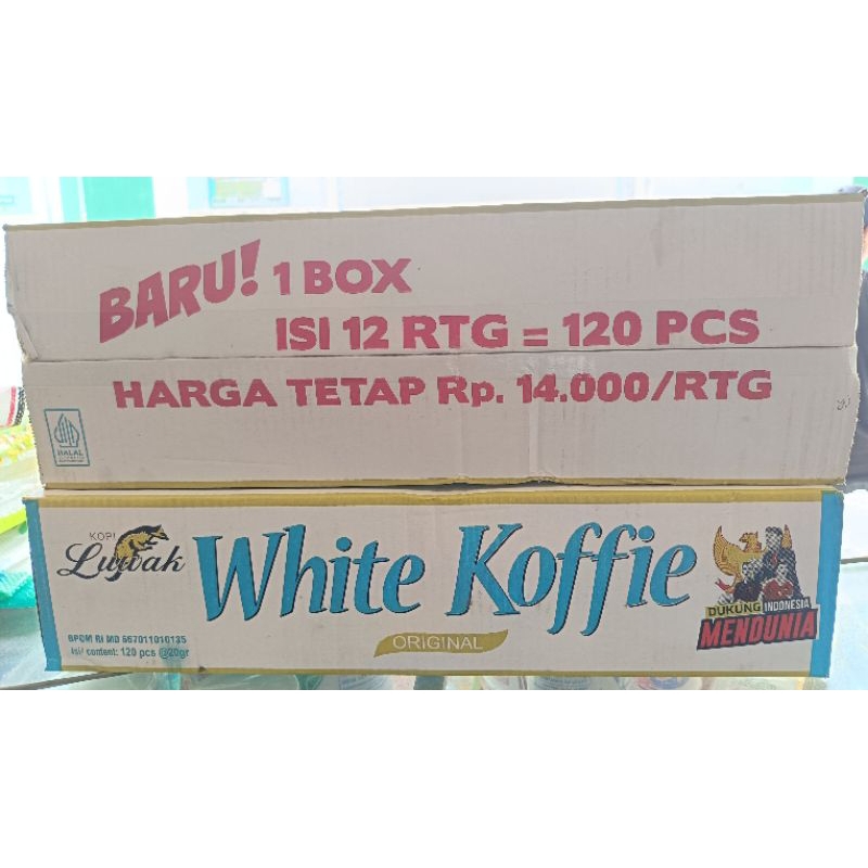 

Luwak White Koffie Original dus