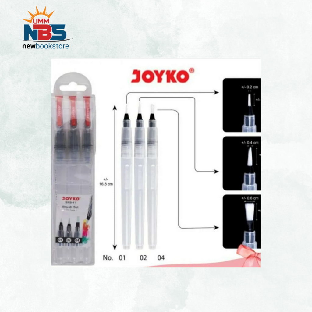 

Water Brush Joyko Brs 11 Kuas Lukis