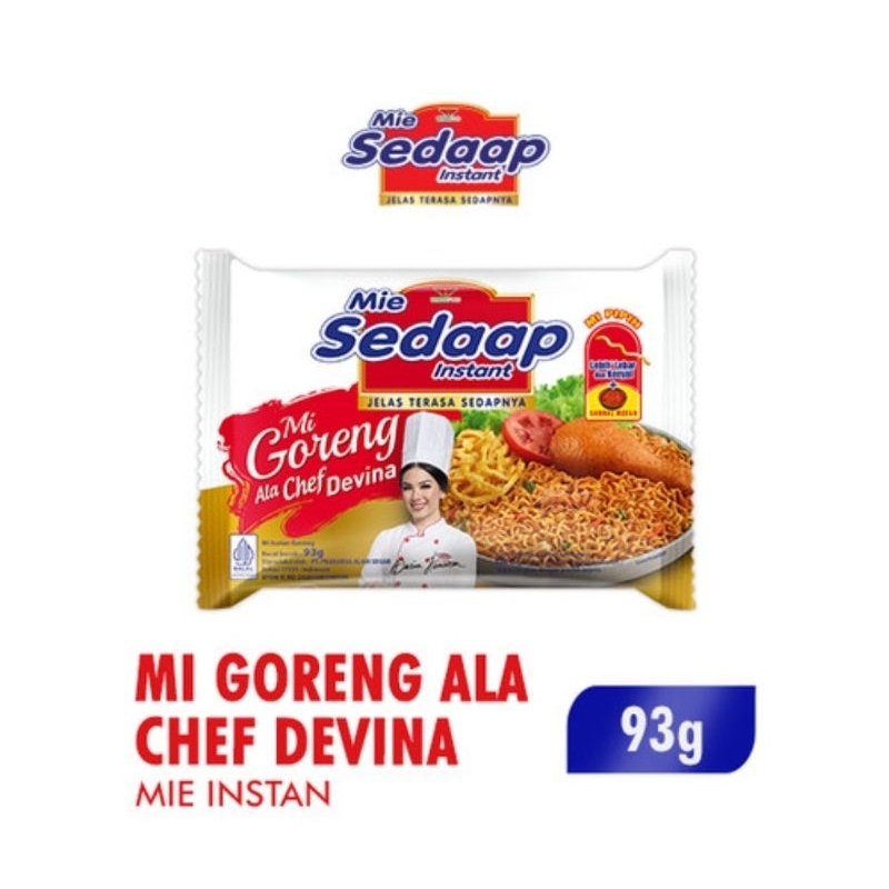 

SEDAP GORENG ala Chef DEVINA 93GR (KRT)
