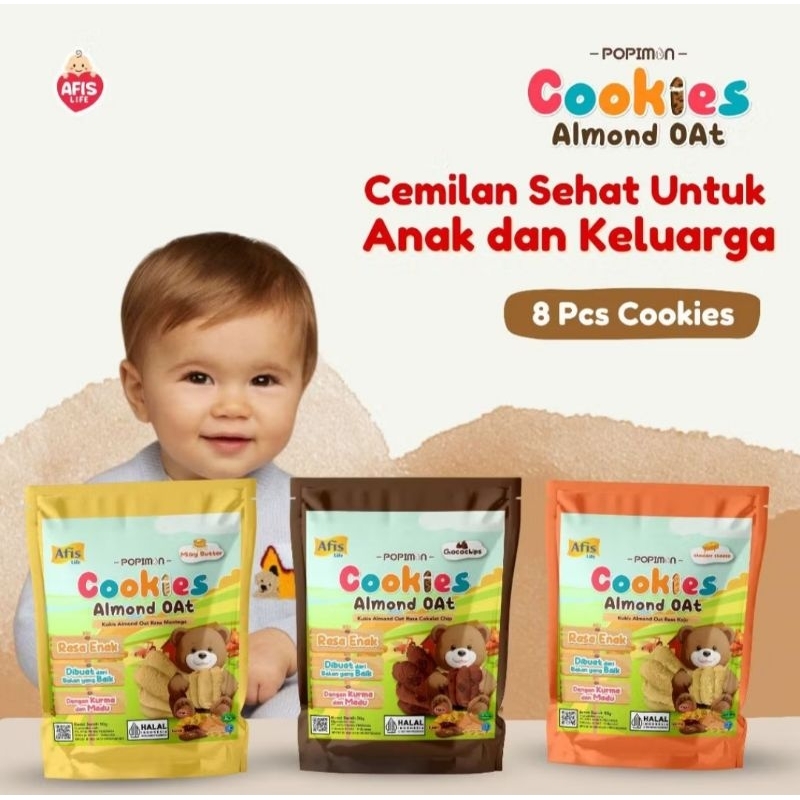 

Cookies Almond Oat - Popimon Afis