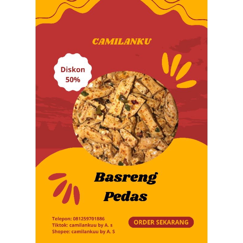 

BASRENG PEDAS DAUN JERUK/ BAKSO GORENG/ BASRENG STIK PEDAS / BASRENG JEMBER
