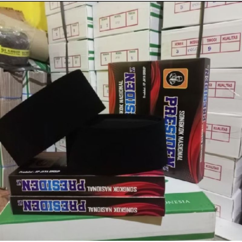 PECI KOPIAH HiTAM PRESIDEN GROSIR