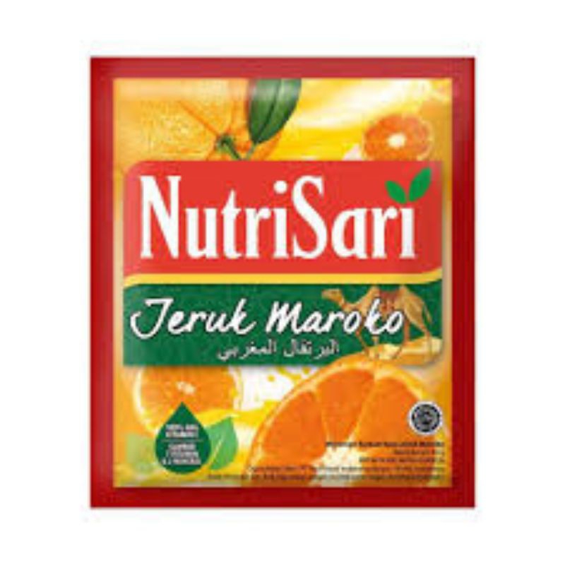 

NUTRISARI JERUK MAROKO 1 RENCENG