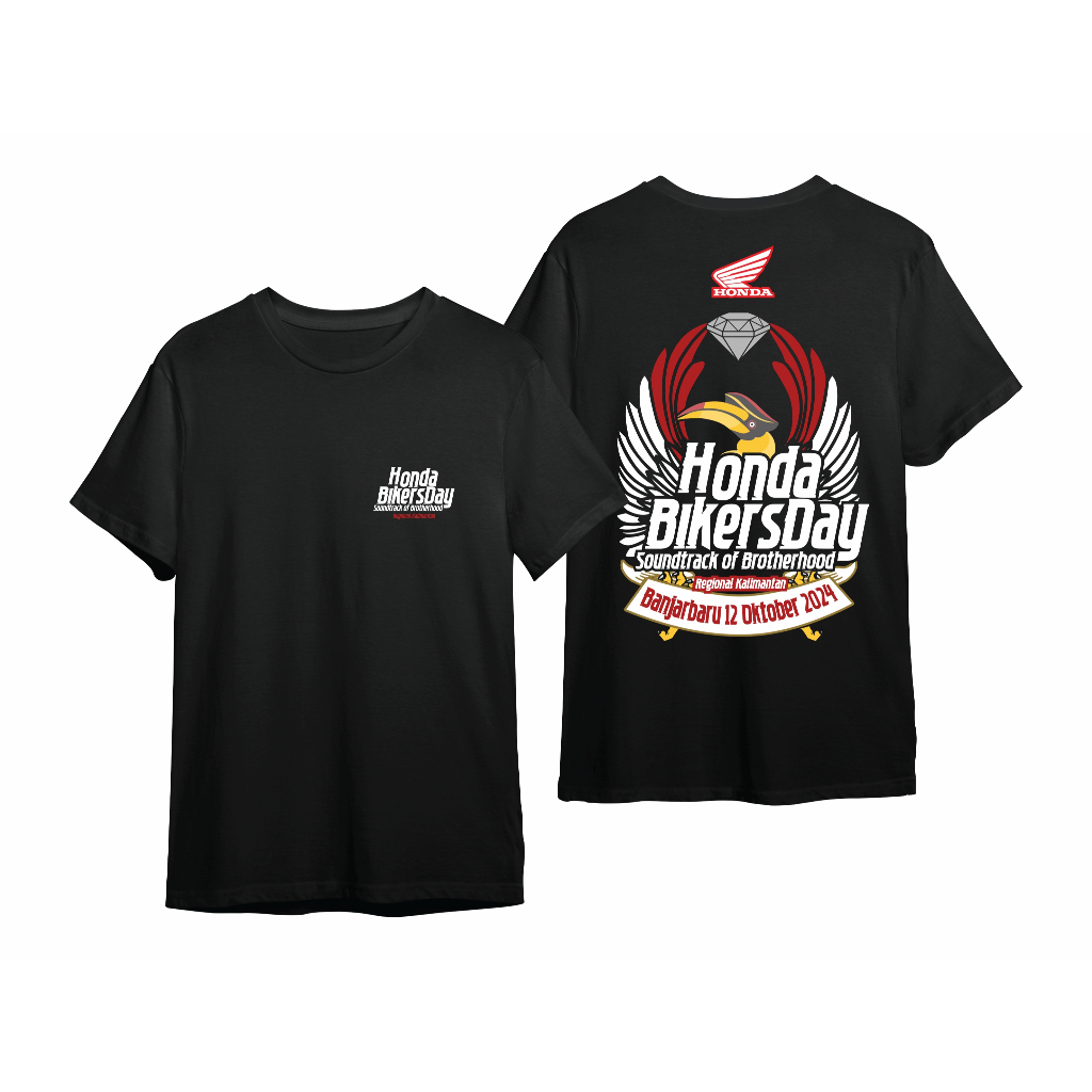 Kaos Honda Bikers Day Banjarbaru 2024