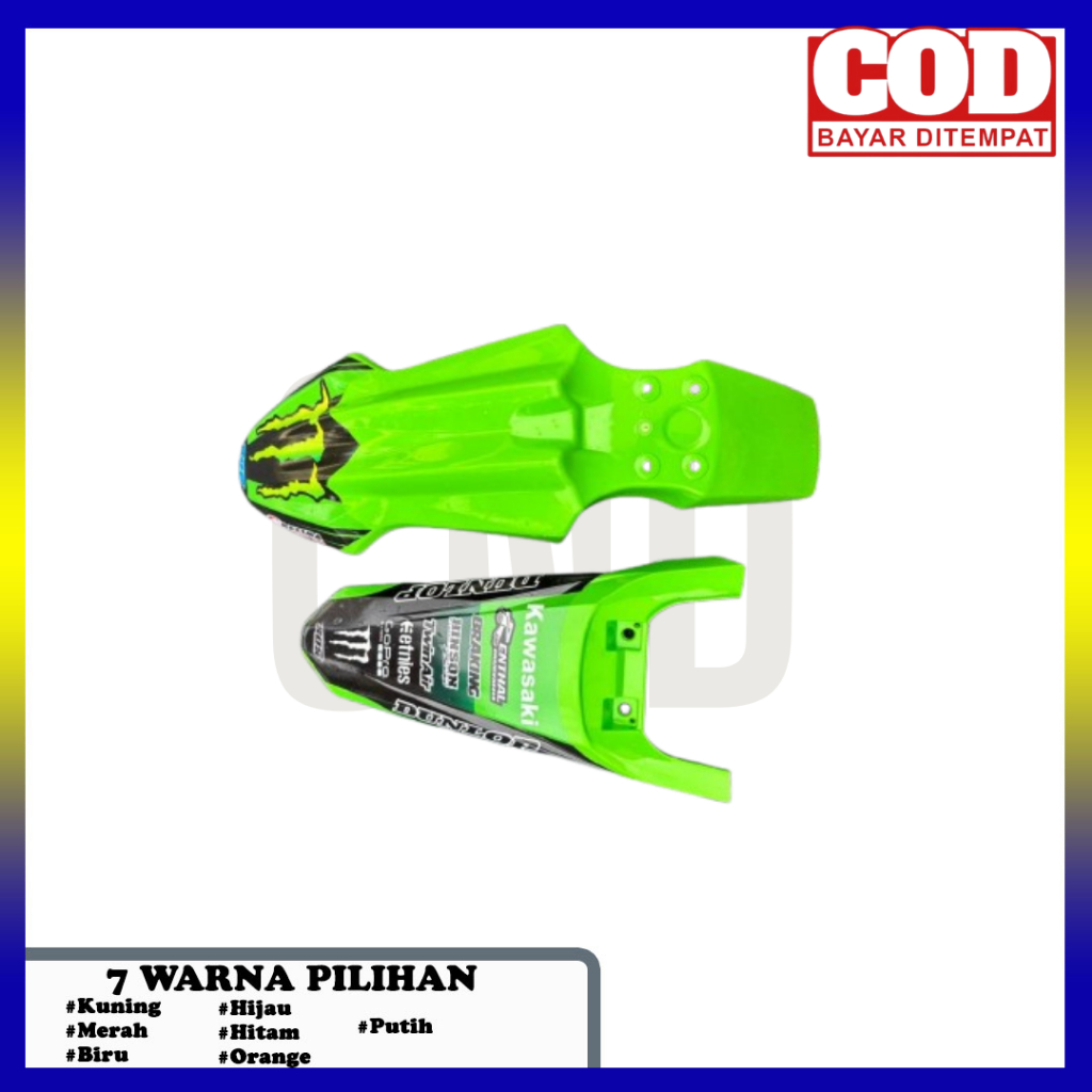 Spakbor Depan & Belakang  Klx 150 BF 2015 Slebor depan belakang Klx 150 Bf Kawasaki Klx Dan Striping