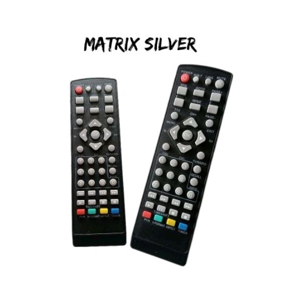 REMOT STB MATRIX SILVER 002, REMOT SET TOP BOX MATRIX SILVER 002