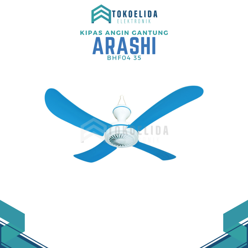Arashi Kipas angin gantung Arashi - 35 watt - Helifan