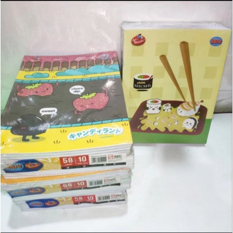 

buku tulis sinar dunia 58 lembar