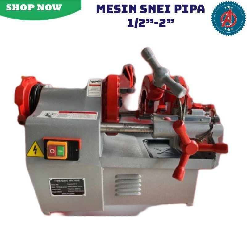 Mesin Snei Pipa/ Pipe Threading Machine 1/2" - 2"