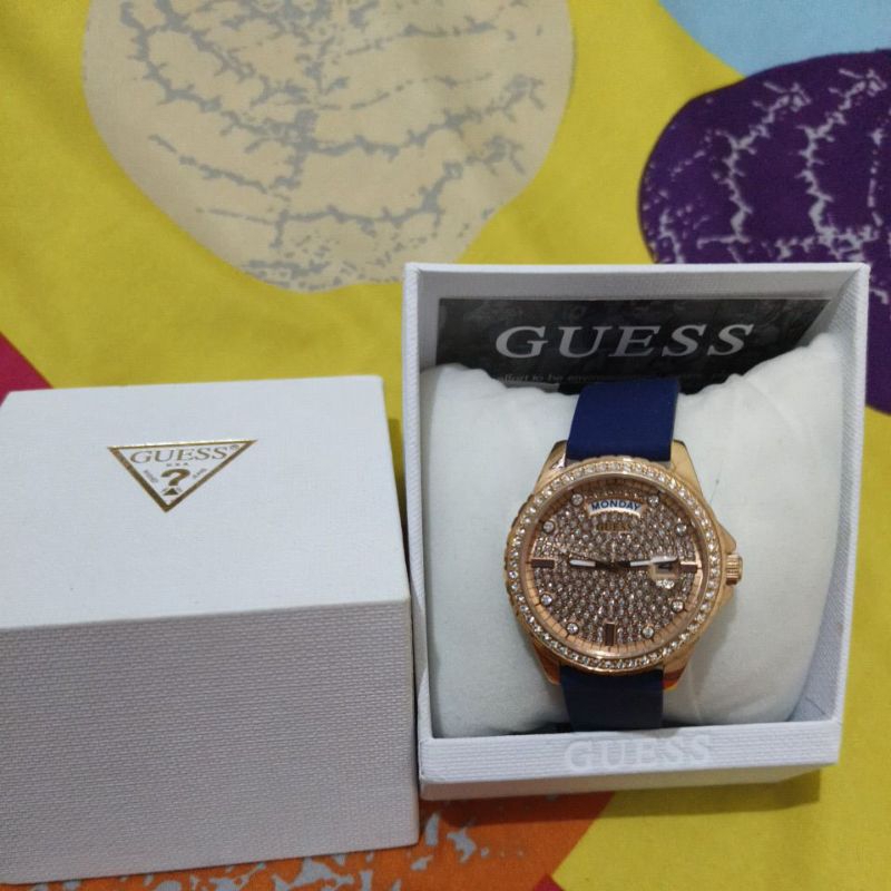 jam tangan guess rubber