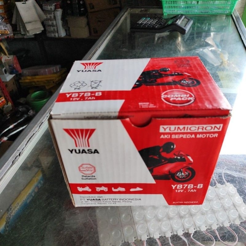 AKI YB7B-B YUASA ASLI ORIGINAL