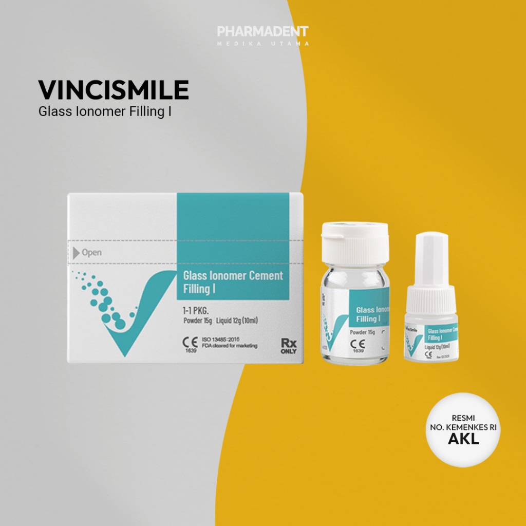 VinciSmile Lem Gic Glass Ionomor Cement Mini Kit 5g