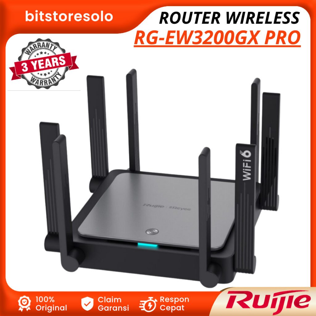 Router Ruijie Reyee RG-EW3200GX PRO AX3200 WiFi 6 Gigabit Mesh
