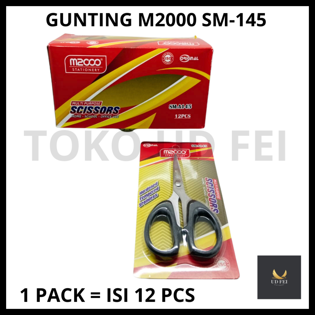 

(1 PACK = ISI 12 PCS) gunting m2000/ gunting m2000 145/ Gunting m2000 kecil
