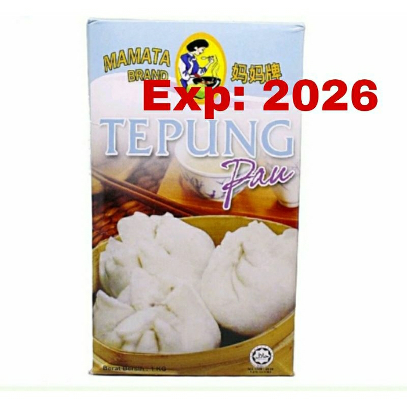 

Mamata tepung bakpau 1kg / tepung pao/ pao flour