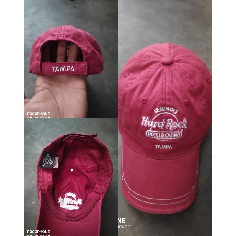 topi hard rock second