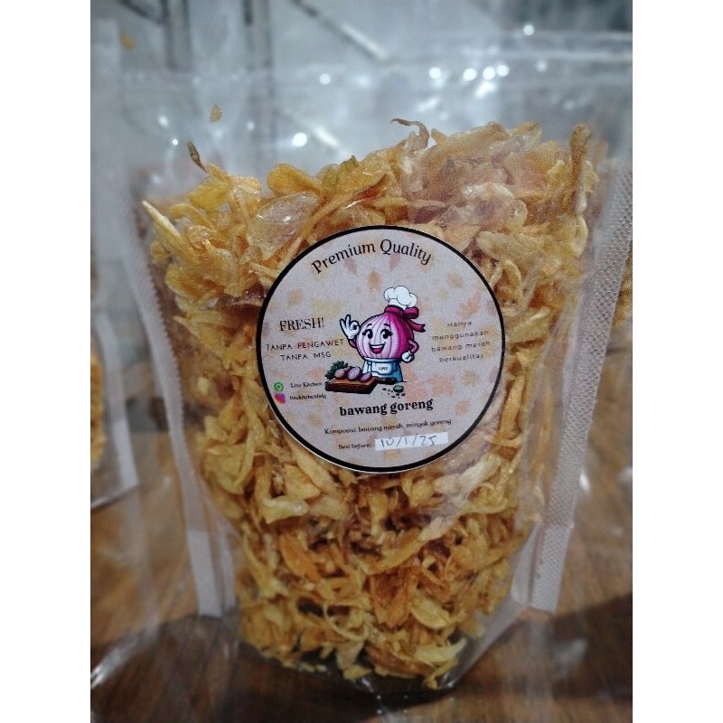 Bawang Goreng Premium Murni Asli Sumenep