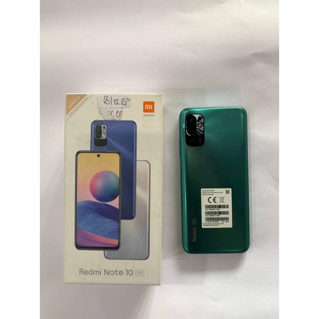 REDMI NOTE 10 5G 8/128GB SECOND HP BOX BERGARANSI