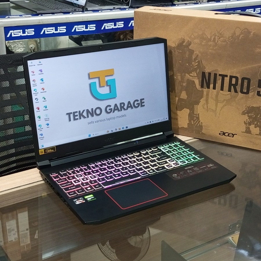 ACER NITRO 5 AN515-44 RYZEN 5 4600H RAM 16GB SSD 512GB NVIDIA GTX 1650 TI 15.6in FHD IPS 144Hz FULLS