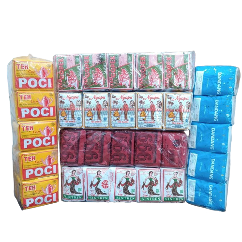 

Paket Usaha Teh Wasgithel Wangi Sepet Legi Kenthel Isi 60pcs