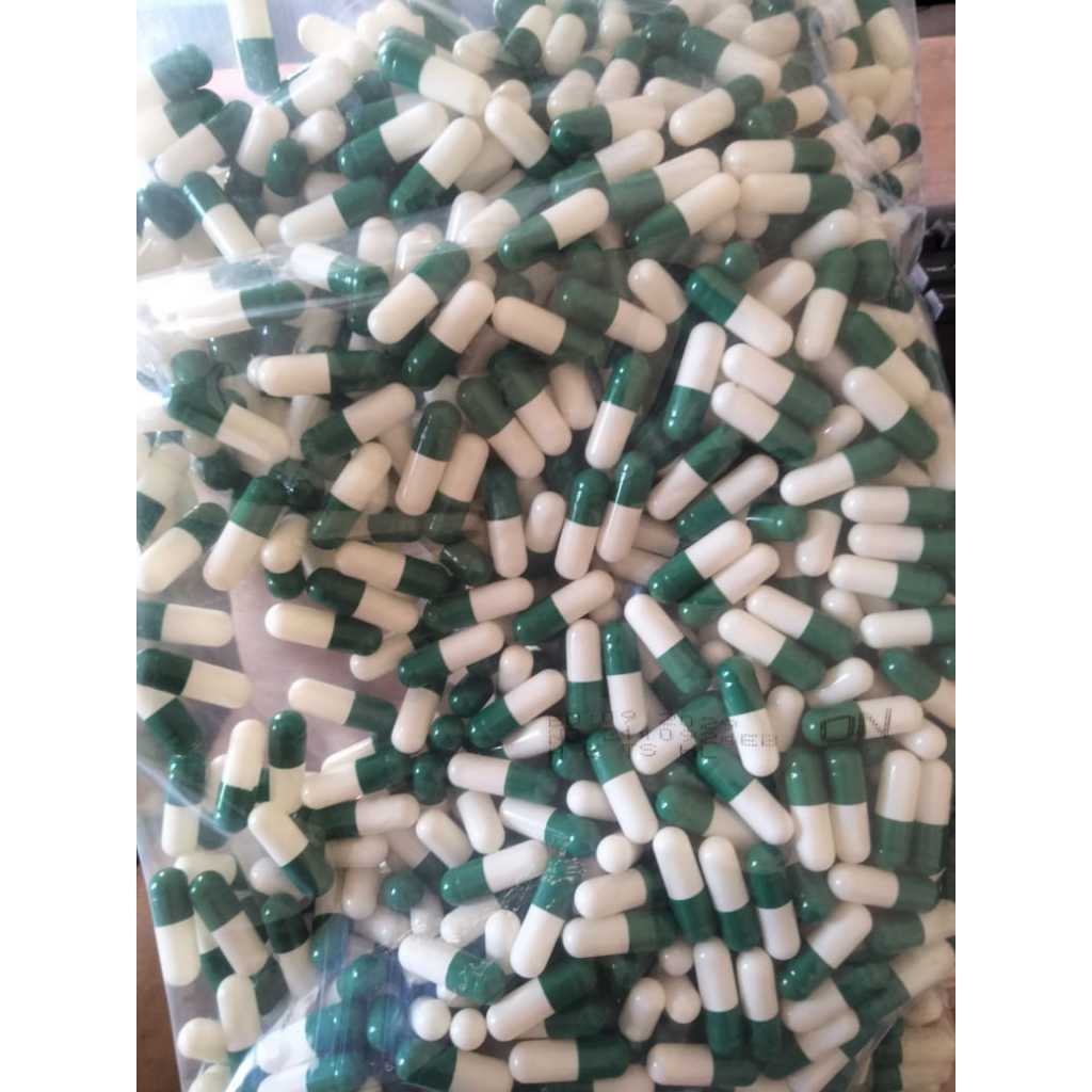 Cangkang Kapsul Kosong No. 0 Pack isi 1000pcs