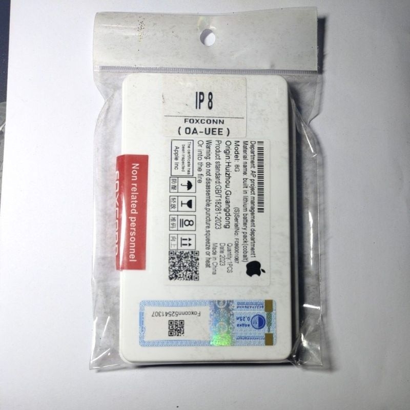 Baterai Iphone 8 Foxconn