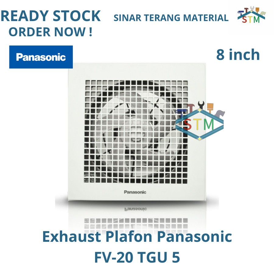 Panasonic Exhaust Fan / Exhaust Plafon FV-20 TGU5 (8" Inch)