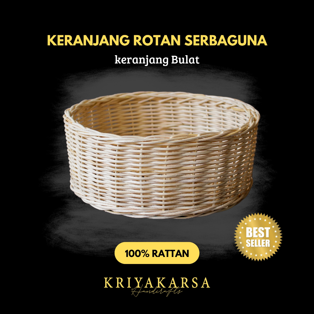 Keranjang Rotan Hampers Seserahan Rotan Keranjang Souvenir Rotan keranjang Bulat Rotan keranjang bri