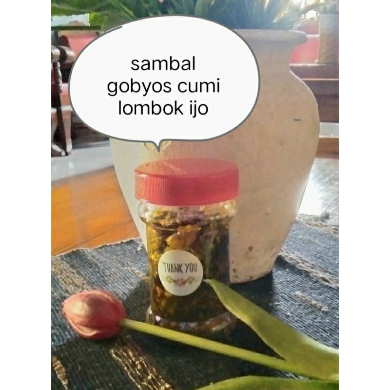 

Sambal Gobyos Cumi Lombok Ijo