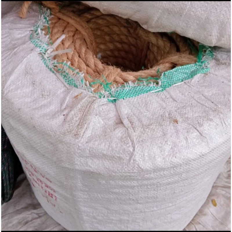 

tali tambang manila 22 mm per roll -+ 220 meter tali kapal tali Dadung tali tampar