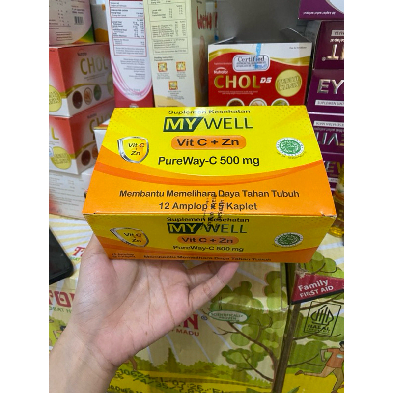 My well Vitamin C + Zinc isi 60 1box
