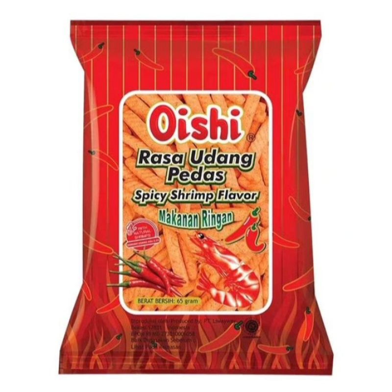 

Oishi udang pedas 10gram