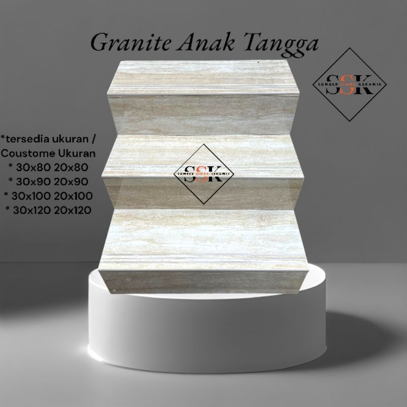 Granite Tangga 30x80 20x80 | 30x90 20x90 Serat Kayu | Niro