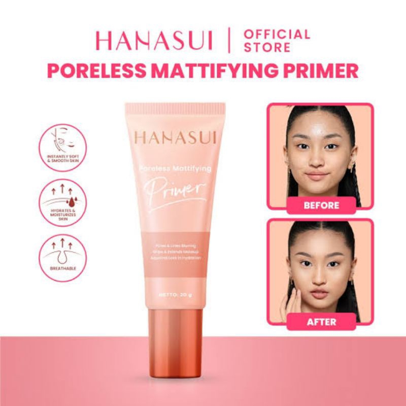 Primer Hanasui / Hanasui Primer / Penutup Pori