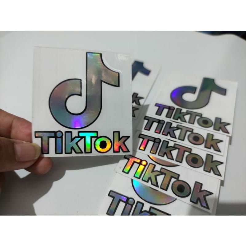

stiker cutting tiktok keren hologram