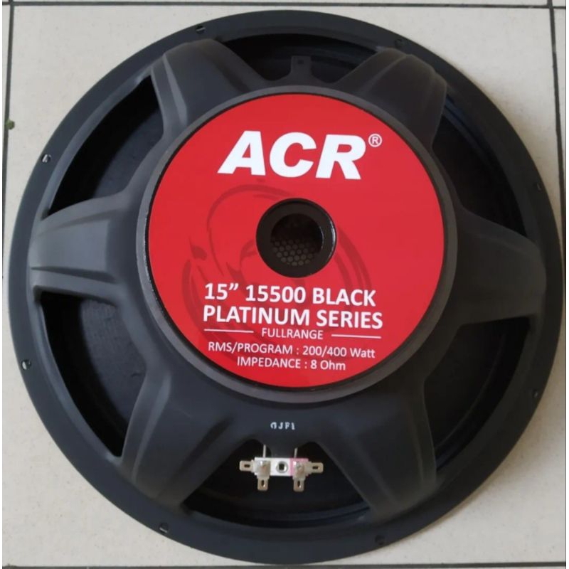Speaker ACR 15inch 15500 BLACK PLATINUM SERIES